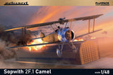 Eduard 1/48 WWII Sopwith 2F1 Camel British BiPlane Fighter (Profi-Pack Plastic Kit)