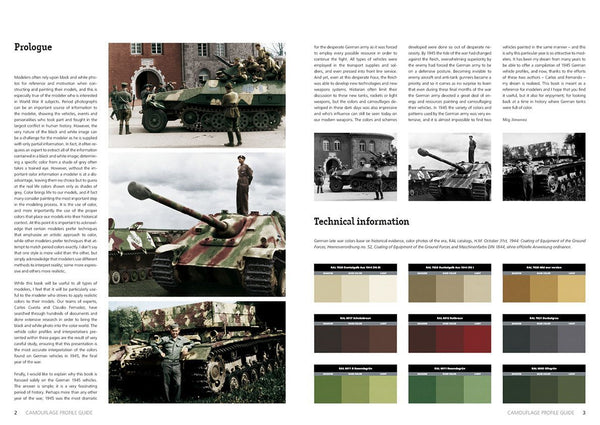 AK Interactive Books - 1945 German Colors Camouflage Profile Guide Book