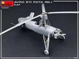 MiniArt 1/35 Avro 671 Rota Mk I RAF Two-Seater Autogyro (New Tool) Kit