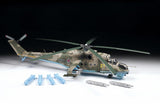 Zvezda 1/48 Russian Mil Mi24P Attack Helicopter Kit