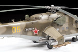 Zvezda 1/48 Soviet Mil-Mi24V/VP Attack Helicopter (New Tool) Kit