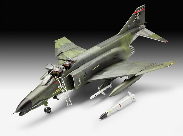 F-4G Phantom II 2024 Wild Weasel Model Fighter Jet Revell 1:32 Scale