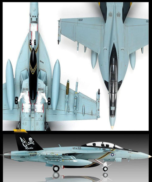 Academy Aircraft 1/72 F/A18F VFA103 Jolly Rogers USN Jet