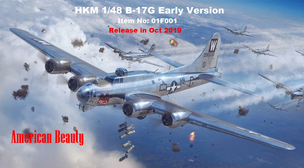 2025年新作アイテムが続々登場 1/48 Models HK B17G Tool (New Bomber Heavy Fortress Flying 航空機・ヘリコプター