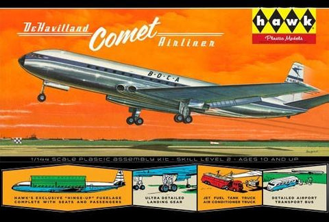 Lindberg 1/144 DeHavilland Comet British Airliner Kit
