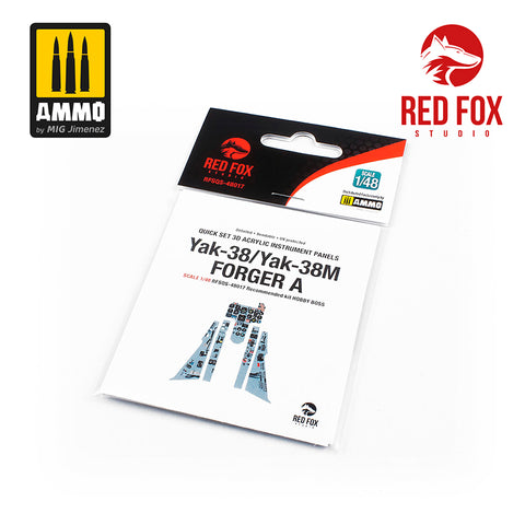 Red Fox Studio 1/48 Yak-38/Yak-38M Forger A (for Hobby Boss kit)