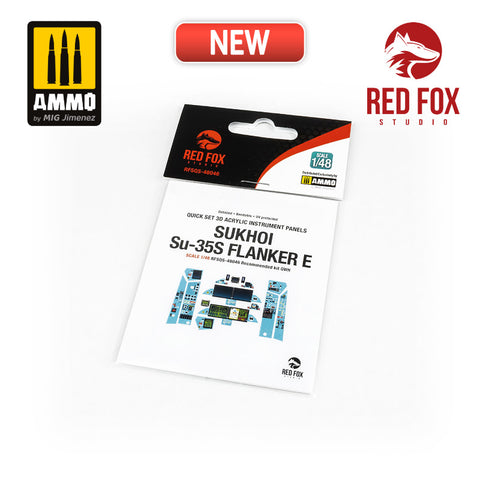Red Fox Studio 1/48 SZU 35S Flanker E (for GWH kit)