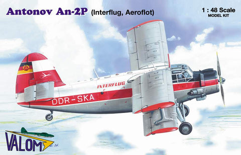 Valom 1/48 Antonov An-2P (airliner) Interflug, Aeroflot