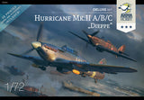 ARMA Hobby Aircraft 1/72 Hurricane Mk II a/b/c Dieppe Deluxe Set