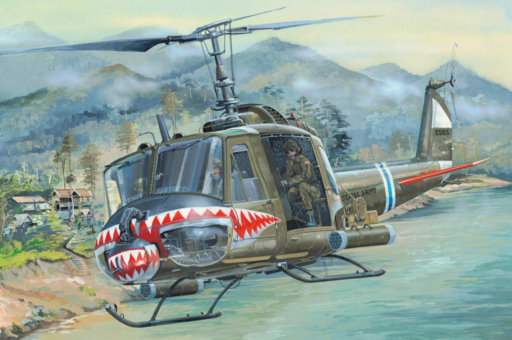 Hobby Boss 1/18 Bell UH-1 "Huey" Helicopter Kit