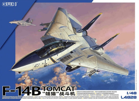 LNR Great Wall 1/48 US Navy F14B Tomcat Fighter (New Tool) Limited Edition Kit