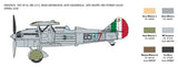 Italeri 1/72 Fiat CR32 Freccia BiPlane Fighter Kit