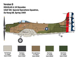 Italeri 1/48 Skyraider A1H USN Fighter/Bomber Kit
