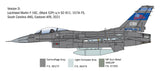 Italeri 1/48 F16C Fighting Falcon Aircraft Kit