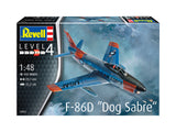 Revell Germany 1/48 F86D Dog Sabre USAF Fighter Kit