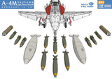 Magic Factory 1/48 A4M Skyhawk Light Attack Aircraft (2 in 1) (New Tool) Kit