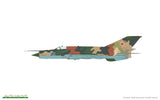 Eduard 1/72 MiG21MF Interceptor Soviet Cold War Jet Fighter (Weekend Edition Plastic Kit)