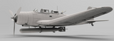 Border Model 1/35 Nakajima B5N2 Type97 Kate Carrier Attack Bomber w/Full Interior Kit
