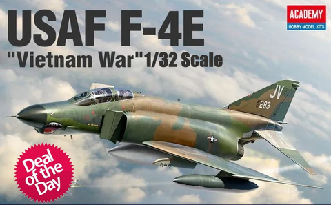 Academy 1/32 F4E USAF Fighter Vietnam War Kit