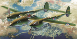 Academy 1/48 WWII P38F Glacier Girl Fighter Kit
