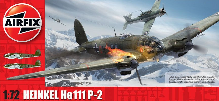 Airfix 1/72 Heinkel He111P2 Bomber Kit