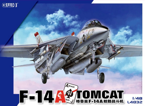 Lion Roar Great Wall Hobby 1/48 US Navy F14A Tomcat Fighter Kit