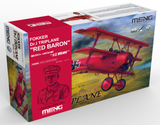 Meng 1/32 Fokker Dr1 Triplane with 1/10 Scale Bust Of The Red Baron Kit