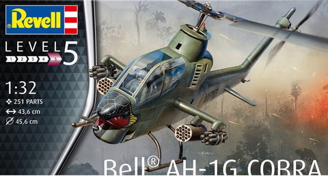 Revell Germany 1/32 AH1G Cobra Helicopter Kit