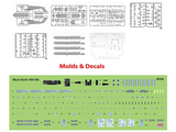 ICM 1/48 MH-60L Black Hawk, US Special Forces Helicopter (100% new molds) Kit