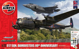 Airfix 1/72 Dambusters 617 Sqn 80th Anniversary Bomber Gift Set w/Paint & Glue Kit