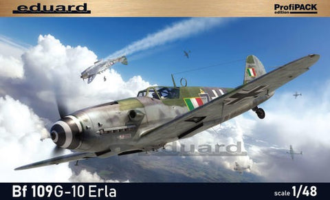 Eduard 1/48 WWII Bf109G10 Erla German Fighter (Profi-Pack Plastic Kit)