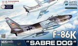 Kitty Hawk 1/32 F86K Sabre Dog Fighter Kit