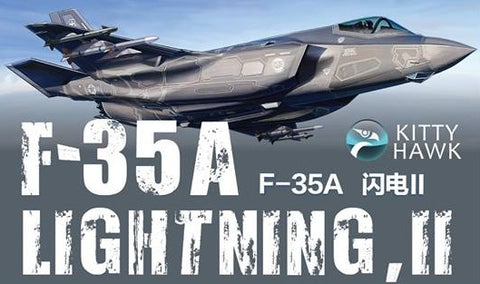 Kitty Hawk 1/48 F35A Lightning II Version 2.0 Fighter Kit