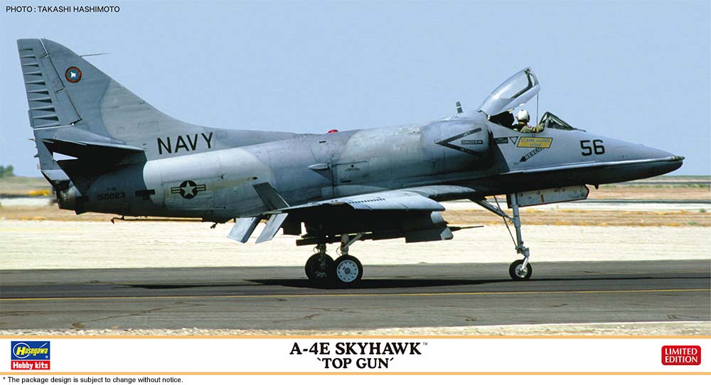 Hasegawa 1/48 A-4E Skyhawk "Top Gun" Limited Edition Kit