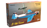 duard Aurcraft 1/48 Zlin Z126 Trener Two-Seater Trainer Aircraft Dual Combo Ltd Edition Kit