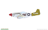 Eduard 1/48 Red Tails & Co. WWII P51D Mustang USAF Fighter Dual Combo (Ltd Edition Plastic Kit)