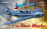 Eduard 1/48 Z326 Trener Master Two-Seater Aircraft Dual Combo (Ltd Edition Plastic Kit)