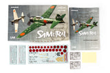 Eduard 1/48 Samurai: WWII A6M3 Zero Japanese Fighter Dual Combo (Ltd Edition Plastic Kit)