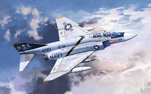 Academy Aircraft 1/48 F4J VF84 Jolly Rogers USN Fighter Kit