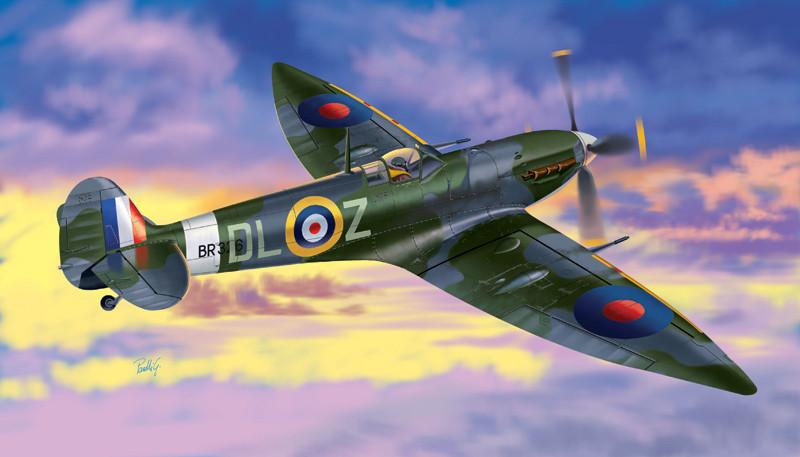 Italeri Aircraft 1/72 Spitfire Mk VI Aircraft Kit