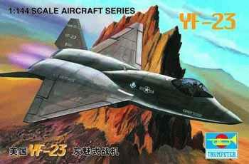 Trumpeter Aircraft 1/144 YF23 Fighter Kit