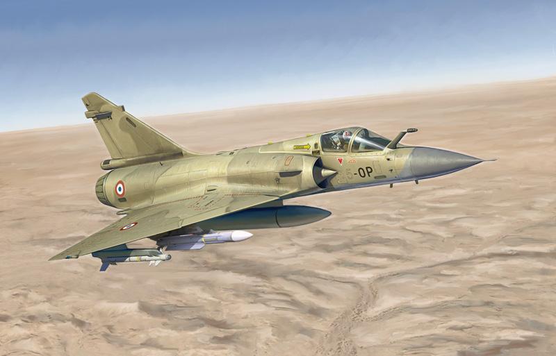 Italeri Aircraft 1/72 Mirage 2000C Aircraft Gulf War Anniversary Kit