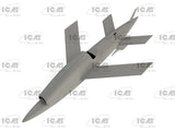 ICM 1/48 USAF Q2C (BQM34A) Firebee Drone (2 drones & pylons) (New Tool) Kit