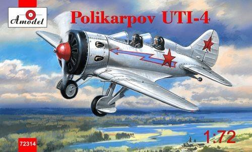 A Model From Russia 1/72 Polikarpov UTI4 Flight Trainer Aircraft Kit