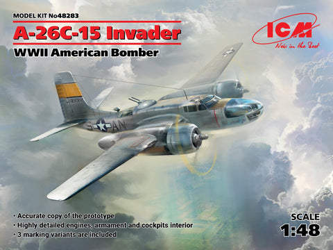 ICM 1/48 WWII USAF A26C15 Invader Bomber Kit