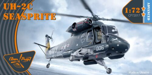 Clear Prop 1/72 UH2C Seasprite USN Helicopter (Advanced) Kit