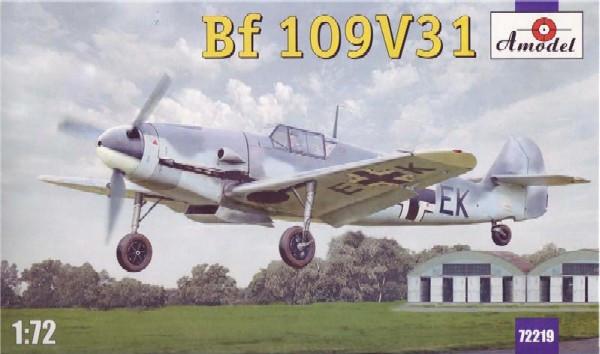 A Model From Russia 1/72 Messerschmitt Bf109V31 Fighter Kit