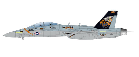 Platz Italeri 1/48 US Navy Electronic Warfare Aircraft EA-18G Growler "VAQ-132 Yellow Jackets" Kit