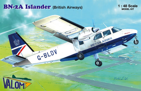 Valom 1/48 Britten-Norman BN-2A Islander (British Airways Kit