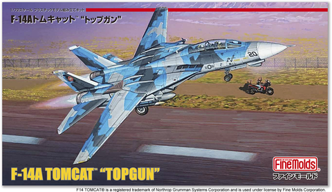 FineMolds 1/72 F-14A Tomcat "Top Gun" Kit